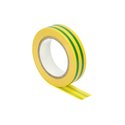 ZESTAW 10 TAŚM IZOLACYJNYCH 15MM, ŻÓŁTO/ZIELONA, UNIEPALNIONA, GRUBOŚĆ 0,13MM, DŁUGOŚĆ 10M ORNO