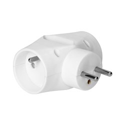 ROZGAŁĘŹNIK 2X2P+Z, 1X2P/II, BIAŁY ORNO ROZGAŁĘŹNIK 2X2P+Z, 1X2P/II, BIAŁY ORNO