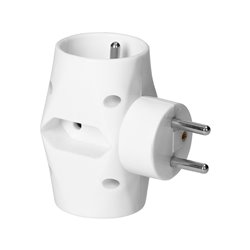 ROZGAŁĘŹNIK 2X2P+Z, 1X2P/II, BIAŁY ORNO ROZGAŁĘŹNIK 2X2P+Z, 1X2P/II, BIAŁY ORNO