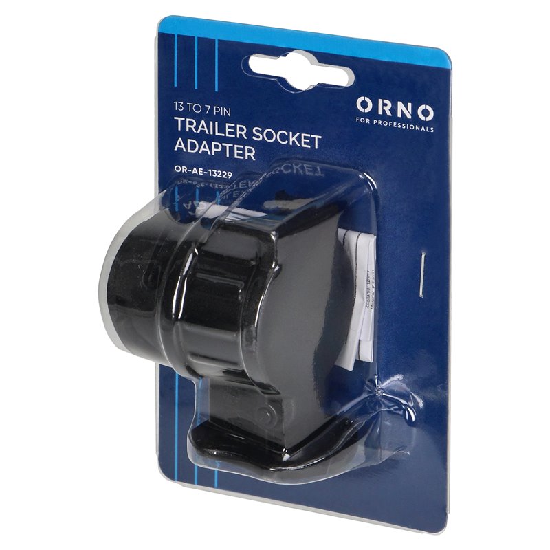 ADAPTER GNIAZDA PRZYCZEPY 13/7-PINOWY, TWORZYWO, 12/24V ORNO ADAPTER GNIAZDA PRZYCZEPY 13/7-PINOWY, TWORZYWO, 12/24V ORNO