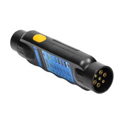 ZESTAW TESTOWY GNIAZDA PRZYCZEPY, STANDARD 13/7-PINOWY, 12/24V ORNO ZESTAW TESTOWY GNIAZDA PRZYCZEPY, STANDARD 13/7-PINOWY, 12/24V ORNO