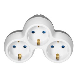 ROZGAŁĘŹNIK 3X2P+Z (SCHUKO), BIAŁO-SZARY ORNO ROZGAŁĘŹNIK 3X2P+Z (SCHUKO), BIAŁO-SZARY ORNO