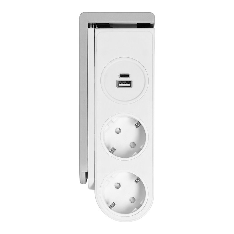 LISTWA ZASILAJĄCA BIURKOWA TYPU SCHUKO Z ŁADOWARKĄ USB I SPRĘŻYNOWYM ZACISKIEM MOCUJĄCYM ORNO LISTWA ZASILAJĄCA BIURKOWA TYPU SCHUKO Z ŁADOWARKĄ USB I SPRĘŻYNOWYM ZACISKIEM MOCUJĄCYM ORNO