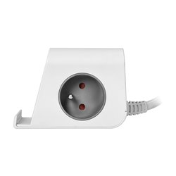 LISTWA ZASILAJĄCA NABIURKOWA Z ŁADOWARKĄ USB, ŚRUBOWYM ZACISKIEM MOCUJĄCYM I PRZEWODEM 1,4M, 2X2P+Z, 4XUSB, BIAŁY ORNO LISTWA ZASILAJĄCA NABIURKOWA Z ŁADOWARKĄ USB, ŚRUBOWYM ZACISKIEM MOCUJĄCYM I PRZEWODEM 1,4M, 2X2P+Z, 4XUSB, BIAŁY ORNO