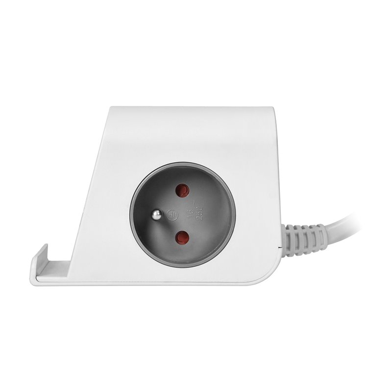 LISTWA ZASILAJĄCA NABIURKOWA Z ŁADOWARKĄ USB, ŚRUBOWYM ZACISKIEM MOCUJĄCYM I PRZEWODEM 1,4M, 2X2P+Z, 4XUSB, BIAŁY ORNO LISTWA ZASILAJĄCA NABIURKOWA Z ŁADOWARKĄ USB, ŚRUBOWYM ZACISKIEM MOCUJĄCYM I PRZEWODEM 1,4M, 2X2P+Z, 4XUSB, BIAŁY ORNO