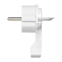 WTYCZKA UNI-SCHUKO Z UCHEM, BIAŁA ORNO WTYCZKA UNI-SCHUKO Z UCHEM, BIAŁA ORNO