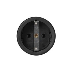 GNIAZDO WARSZTATOWE 2P+Z SCHUKO Z WYGODNYM CHWYTEM, CZARNE ORNO GNIAZDO WARSZTATOWE 2P+Z SCHUKO Z WYGODNYM CHWYTEM, CZARNE ORNO