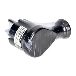 WTYCZKA KĄTOWA 2P+Z, UNI-SCHUKO, CZARNY ORNO WTYCZKA KĄTOWA 2P+Z, UNI-SCHUKO, CZARNY ORNO