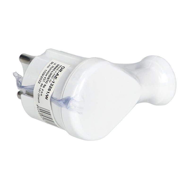 WTYCZKA KĄTOWA 2P+Z, UNI-SCHUKO, BIAŁY ORNO WTYCZKA KĄTOWA 2P+Z, UNI-SCHUKO, BIAŁY ORNO