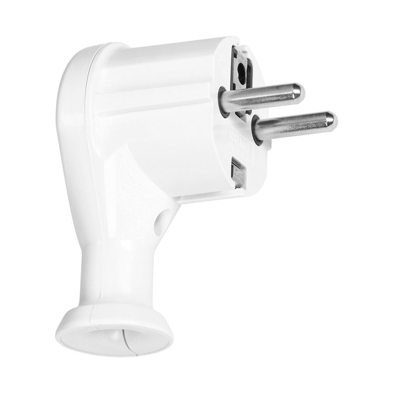 WTYCZKA KĄTOWA 2P+Z, UNI-SCHUKO, BIAŁY ORNO WTYCZKA KĄTOWA 2P+Z, UNI-SCHUKO, BIAŁY ORNO