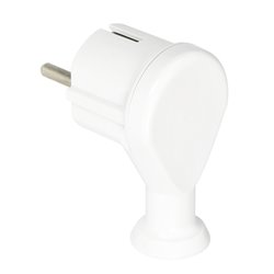 WTYCZKA KĄTOWA 2P+Z, UNI-SCHUKO, BIAŁY ORNO WTYCZKA KĄTOWA 2P+Z, UNI-SCHUKO, BIAŁY ORNO