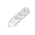 ROZGAŁĘŹNIK 3X2P+Z SCHUKO, BIAŁY ORNO ROZGAŁĘŹNIK 3X2P+Z SCHUKO, BIAŁY ORNO
