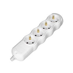 ROZGAŁĘŹNIK 4X2P+Z SCHUKO, BIAŁY ORNO ROZGAŁĘŹNIK 4X2P+Z SCHUKO, BIAŁY ORNO