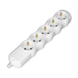 ROZGAŁĘŹNIK 5X2P+Z SCHUKO, BIAŁY ORNO ROZGAŁĘŹNIK 5X2P+Z SCHUKO, BIAŁY ORNO