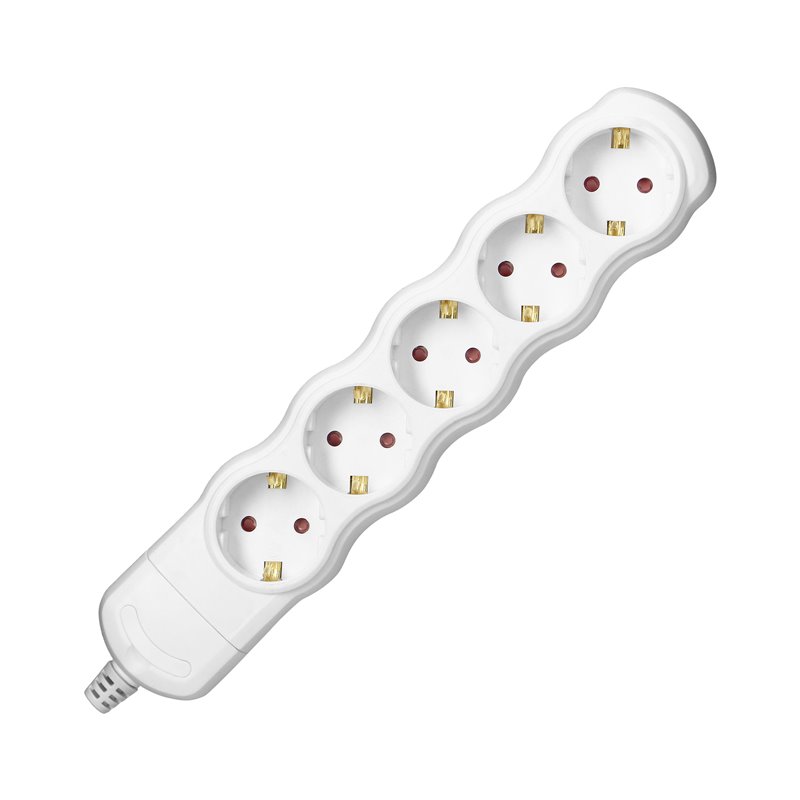 ROZGAŁĘŹNIK 5X2P+Z SCHUKO, BIAŁY ORNO ROZGAŁĘŹNIK 5X2P+Z SCHUKO, BIAŁY ORNO