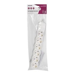 ROZGAŁĘŹNIK 6X2P+Z SCHUKO, BIAŁY ORNO ROZGAŁĘŹNIK 6X2P+Z SCHUKO, BIAŁY ORNO