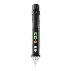 INDUKCYJNY TESTER NAPIĘCIA Z LATARKĄ, 12-1000V, AC/DC, CZARNY ORNO INDUKCYJNY TESTER NAPIĘCIA Z LATARKĄ, 12-1000V, AC/DC, CZARNY ORNO