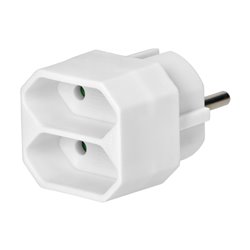 ROZGAŁĘŹNIK 2X2P EURO, BIAŁY, 20 SZT. ORNO ROZGAŁĘŹNIK 2X2P EURO, BIAŁY, 20 SZT. ORNO