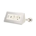 PRZEDŁUŻACZ BIURKOWY Z WYŁĄCZNIKIEM I ŁADOWARKĄ, 1X2P+Z, 1X2P/II, 1XUSB, PRZEWÓD 1,5M 3X1MM ORNO PRZEDŁUŻACZ BIURKOWY Z WYŁĄCZNIKIEM I ŁADOWARKĄ, 1X2P+Z, 1X2P/II, 1XUSB, PRZEWÓD 1,5M 3X1MM ORNO