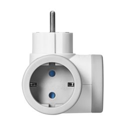 ROZGAŁĘŹNIK 2P+Z (SCHUKO) Z ŁADOWARKĄ 2XUSB, SZYBKIE ŁADOWANIE, BIAŁO-SZARY ORNO ROZGAŁĘŹNIK 2P+Z (SCHUKO) Z ŁADOWARKĄ 2XUSB, SZYBKIE ŁADOWANIE, BIAŁO-SZARY ORNO