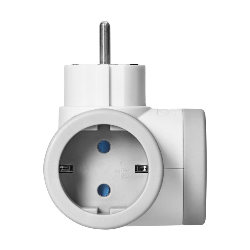 ROZGAŁĘŹNIK 2P+Z (SCHUKO) Z ŁADOWARKĄ 2XUSB, SZYBKIE ŁADOWANIE, BIAŁO-SZARY ORNO ROZGAŁĘŹNIK 2P+Z (SCHUKO) Z ŁADOWARKĄ 2XUSB, SZYBKIE ŁADOWANIE, BIAŁO-SZARY ORNO