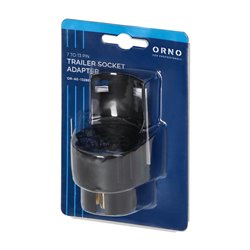 ADAPTER GNIAZDA PRZYCZEPY 7/13-PINOWY, TWORZYWO, 12/24V ORNO ADAPTER GNIAZDA PRZYCZEPY 7/13-PINOWY, TWORZYWO, 12/24V ORNO