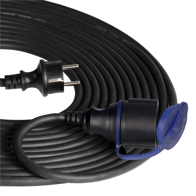 PRZEDŁUŻACZ WARSZTATOWY BRYZGOSZCZELNY IP44, 1X2P+Z 10M,KABEL GUMOWY OLEJOODPORNY H07RN-F 3X1,5MM2, 230VAC/16A, SCHUKO ORNO PRZEDŁUŻACZ WARSZTATOWY BRYZGOSZCZELNY IP44, 1X2P+Z 10M,KABEL GUMOWY OLEJOODPORNY H07RN-F 3X1,5MM2, 230VAC/16A, SCHUKO ORNO