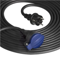 PRZEDŁUŻACZ WARSZTATOWY BRYZGOSZCZELNY IP44, 1X2P+Z 20M,KABEL GUMOWY OLEJOODPORNY H07RN-F 3X1,5MM2, 230VAC/16A ORNO PRZEDŁUŻACZ WARSZTATOWY BRYZGOSZCZELNY IP44, 1X2P+Z 20M,KABEL GUMOWY OLEJOODPORNY H07RN-F 3X1,5MM2, 230VAC/16A ORNO