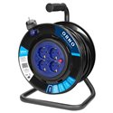 PRZEDŁUŻACZ BĘBNOWY, 4 GNIAZDA 2P+Z SCHUKO, KABEL PVC H05VV-F 3X1,5MM2, DŁUGOŚĆ 25M, STAŁE GNIAZDA, TERMIK, PRZESŁONY TORÓW PRĄD PRZEDŁUŻACZ BĘBNOWY, 4 GNIAZDA 2P+Z SCHUKO, KABEL PVC H05VV-F 3X1,5MM2, DŁUGOŚĆ 25M, STAŁE GNIAZDA, TERMIK, PRZESŁONY TORÓW PRĄD