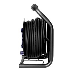 PRZEDŁUŻACZ BĘBNOWY PROFESJONALNY IP44, 4 GNIAZDA 2P+Z, KABEL GUMOWY OLEJOODPORNY, H07RN-F 3X2,5MM2, DŁUGOŚĆ 40M, UNIKATOWY STOJ PRZEDŁUŻACZ BĘBNOWY PROFESJONALNY IP44, 4 GNIAZDA 2P+Z, KABEL GUMOWY OLEJOODPORNY, H07RN-F 3X2,5MM2, DŁUGOŚĆ 40M, UNIKATOWY STOJ