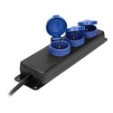 PRZEDŁUŻACZ WARSZTATOWY BRYZGOSZCZELNY IP44, 3 GNIAZDA 2P+Z SCHUKO, PRZEWÓD GUMOWY, H05RR-F 3X1,5MM2, DŁUGOŚĆ 5M ORNO PRZEDŁUŻACZ WARSZTATOWY BRYZGOSZCZELNY IP44, 3 GNIAZDA 2P+Z SCHUKO, PRZEWÓD GUMOWY, H05RR-F 3X1,5MM2, DŁUGOŚĆ 5M ORNO
