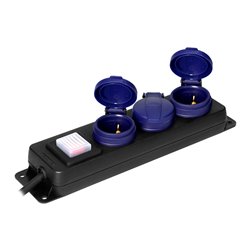 PRZEDŁUŻACZ WARSZTATOWY BRYZGOSZCZELNY Z WYŁĄCZNIKIEM IP44, 3 GNIAZDA 2P+Z IP44, PRZEWÓD GUMOWY, H05RR-F 3X1,5MM2, 3M ORNO PRZEDŁUŻACZ WARSZTATOWY BRYZGOSZCZELNY Z WYŁĄCZNIKIEM IP44, 3 GNIAZDA 2P+Z IP44, PRZEWÓD GUMOWY, H05RR-F 3X1,5MM2, 3M ORNO