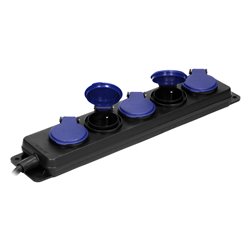 PRZEDŁUŻACZ WARSZTATOWY BRYZGOSZCZELNY IP44, 5 GNIAZDA 2P+Z IP44, PRZEWÓD GUMOWY, H05RR-F 3X1,5MM2, DŁUGOŚĆ 5M ORNO PRZEDŁUŻACZ WARSZTATOWY BRYZGOSZCZELNY IP44, 5 GNIAZDA 2P+Z IP44, PRZEWÓD GUMOWY, H05RR-F 3X1,5MM2, DŁUGOŚĆ 5M ORNO