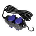 PRZEDŁUŻACZ WARSZTATOWY BRYZGOSZCZELNY IP44, 4 GNIAZDA (2+2) 2P+Z, IP44, PRZEWÓD GUMOWY, H05RR-F 3X1,5MM2, DŁUGOŚĆ 10M ORNO PRZEDŁUŻACZ WARSZTATOWY BRYZGOSZCZELNY IP44, 4 GNIAZDA (2+2) 2P+Z, IP44, PRZEWÓD GUMOWY, H05RR-F 3X1,5MM2, DŁUGOŚĆ 10M ORNO