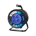 PRZEDŁUŻACZ BĘBNOWY, 4 GNIAZDA 2P+Z, KABEL PVC H05VV-F 3X1,0MM2, DŁUGOŚĆ 30M, TERMIK, PRZESŁONY TORÓW PRĄDOWYCH. ORNO