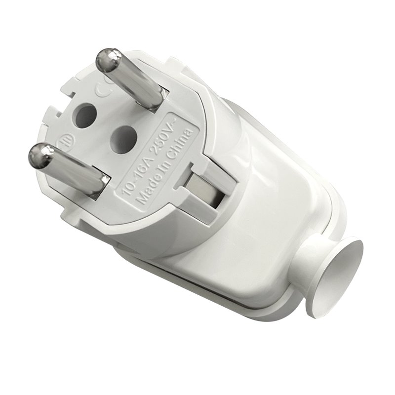 WTYCZKA KĄTOWA UNI-SCHUKO 16A, 230V, BIAŁA, 24 SZTUKI ORNO