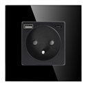 GNIAZDO POJEDYNCZE 2P+Z, USB-A + USB-C, PD, MAX. 20W, CZARNY ORNO GNIAZDO POJEDYNCZE 2P+Z, USB-A + USB-C, PD, MAX. 20W, CZARNY ORNO