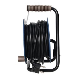 PRZEDŁUŻACZ BĘBNOWY MINI, 4 GNIAZDA 2P+Z, METALOWY STOJAK, POLWINIT H05VV-F 3X1MM2 , DŁUGOŚĆ 15M, SZARY ORNO PRZEDŁUŻACZ BĘBNOWY MINI, 4 GNIAZDA 2P+Z, METALOWY STOJAK, POLWINIT H05VV-F 3X1MM2 , DŁUGOŚĆ 15M, SZARY ORNO