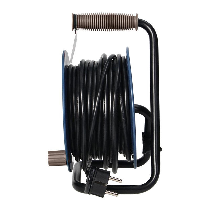 PRZEDŁUŻACZ BĘBNOWY MINI, 4 GNIAZDA 2P+Z, METALOWY STOJAK, POLWINIT H05VV-F 3X1MM2 , DŁUGOŚĆ 15M, SZARY ORNO PRZEDŁUŻACZ BĘBNOWY MINI, 4 GNIAZDA 2P+Z, METALOWY STOJAK, POLWINIT H05VV-F 3X1MM2 , DŁUGOŚĆ 15M, SZARY ORNO