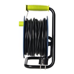 PRZEDŁUŻACZ BĘBNOWY MINI, 4 GNIAZDA 2P+Z, METALOWY STOJAK, POLWINIT H05VV-F 3X1MM2 , DŁUGOŚĆ 15M, LIMONKOWY ORNO PRZEDŁUŻACZ BĘBNOWY MINI, 4 GNIAZDA 2P+Z, METALOWY STOJAK, POLWINIT H05VV-F 3X1MM2 , DŁUGOŚĆ 15M, LIMONKOWY ORNO