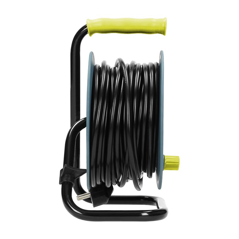PRZEDŁUŻACZ BĘBNOWY MINI, 4 GNIAZDA 2P+Z, METALOWY STOJAK, POLWINIT H05VV-F 3X1MM2 , DŁUGOŚĆ 15M, LIMONKOWY, SCHUKO ORNO PRZEDŁUŻACZ BĘBNOWY MINI, 4 GNIAZDA 2P+Z, METALOWY STOJAK, POLWINIT H05VV-F 3X1MM2 , DŁUGOŚĆ 15M, LIMONKOWY, SCHUKO ORNO