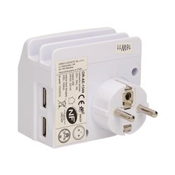 ŁADOWARKA SIECIOWA USB Z GNIAZDEM ELEKTRYCZNYM I STACJĄ DOKUJĄCĄ ORNO ŁADOWARKA SIECIOWA USB Z GNIAZDEM ELEKTRYCZNYM I STACJĄ DOKUJĄCĄ ORNO