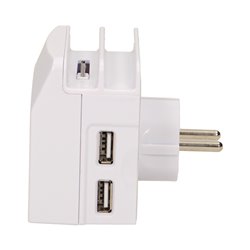 ŁADOWARKA SIECIOWA USB Z GNIAZDEM ELEKTRYCZNYM I STACJĄ DOKUJĄCĄ ORNO ŁADOWARKA SIECIOWA USB Z GNIAZDEM ELEKTRYCZNYM I STACJĄ DOKUJĄCĄ ORNO