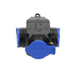 ROZGAŁĘŹNIK BRYZGOSZCZELNY I ODPORNY NA UDERZENIA, IP44, 3 GNIAZDA 2P+Z, 16A, 230V AC ORNO ROZGAŁĘŹNIK BRYZGOSZCZELNY I ODPORNY NA UDERZENIA, IP44, 3 GNIAZDA 2P+Z, 16A, 230V AC ORNO