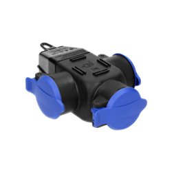 ROZGAŁĘŹNIK BRYZGOSZCZELNY I ODPORNY NA UDERZENIA, IP44, 3 GNIAZDA 2P+Z, 16A, 230V AC, WERSJA SCHUKO ORNO ROZGAŁĘŹNIK BRYZGOSZCZELNY I ODPORNY NA UDERZENIA, IP44, 3 GNIAZDA 2P+Z, 16A, 230V AC, WERSJA SCHUKO ORNO