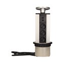 GNIAZDO MEBLOWE O10CM WYSUWANE Z BLATU Z ŁADOWARKĄ USB I PRZEWODEM 1,8M, 3X2P+Z, 2XUSB ORNO GNIAZDO MEBLOWE O10CM WYSUWANE Z BLATU Z ŁADOWARKĄ USB I PRZEWODEM 1,8M, 3X2P+Z, 2XUSB ORNO