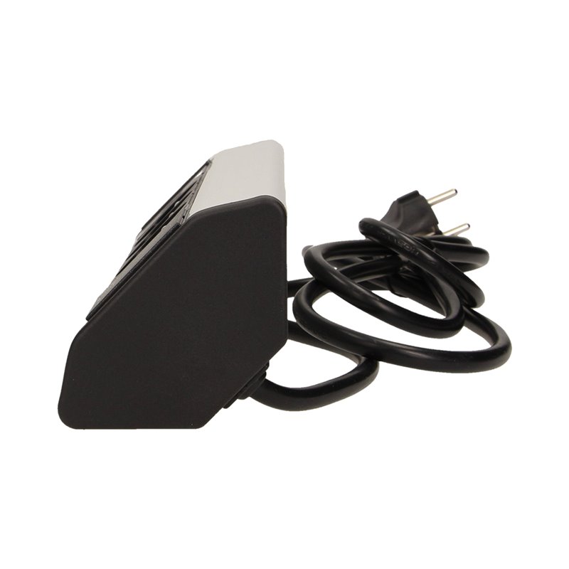GNIAZDO MEBLOWE Z ŁADOWARKĄ USB I PRZEWODEM 1,8M, 3X2P+Z, 2XUSB ORNO GNIAZDO MEBLOWE Z ŁADOWARKĄ USB I PRZEWODEM 1,8M, 3X2P+Z, 2XUSB ORNO