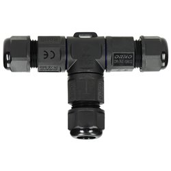 KONEKTOR KABLOWY TRÓJNIK T IP68, 3X4MM2, 450V/25A ORNO KONEKTOR KABLOWY TRÓJNIK T IP68, 3X4MM2, 450V/25A ORNO