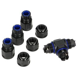 KONEKTOR KABLOWY TRÓJNIK T IP68, 3X4MM2, 450V/25A ORNO KONEKTOR KABLOWY TRÓJNIK T IP68, 3X4MM2, 450V/25A ORNO