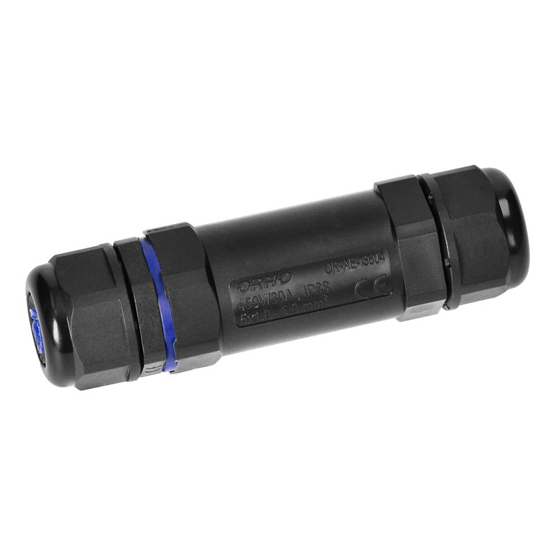 KONEKTOR KABLOWY PROSTY M25 IP68, 5X6MM2, 450V/30A ORNO